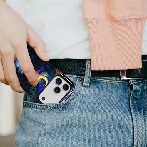 Anti-chute coque iPhone 17 Pro MagSafe silicone bleu - 6