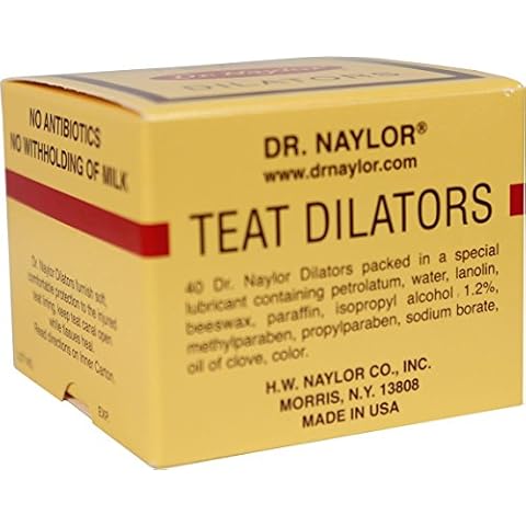 Dr. Naylor Teat Dilators, 40 Count Cover