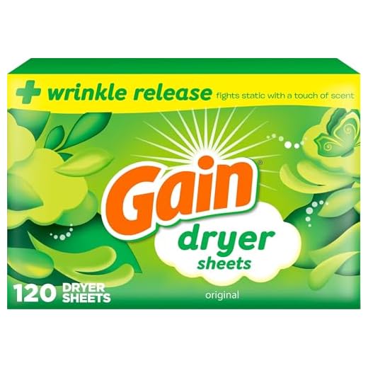 Gain Original Dryer Sheets, 120 Count
