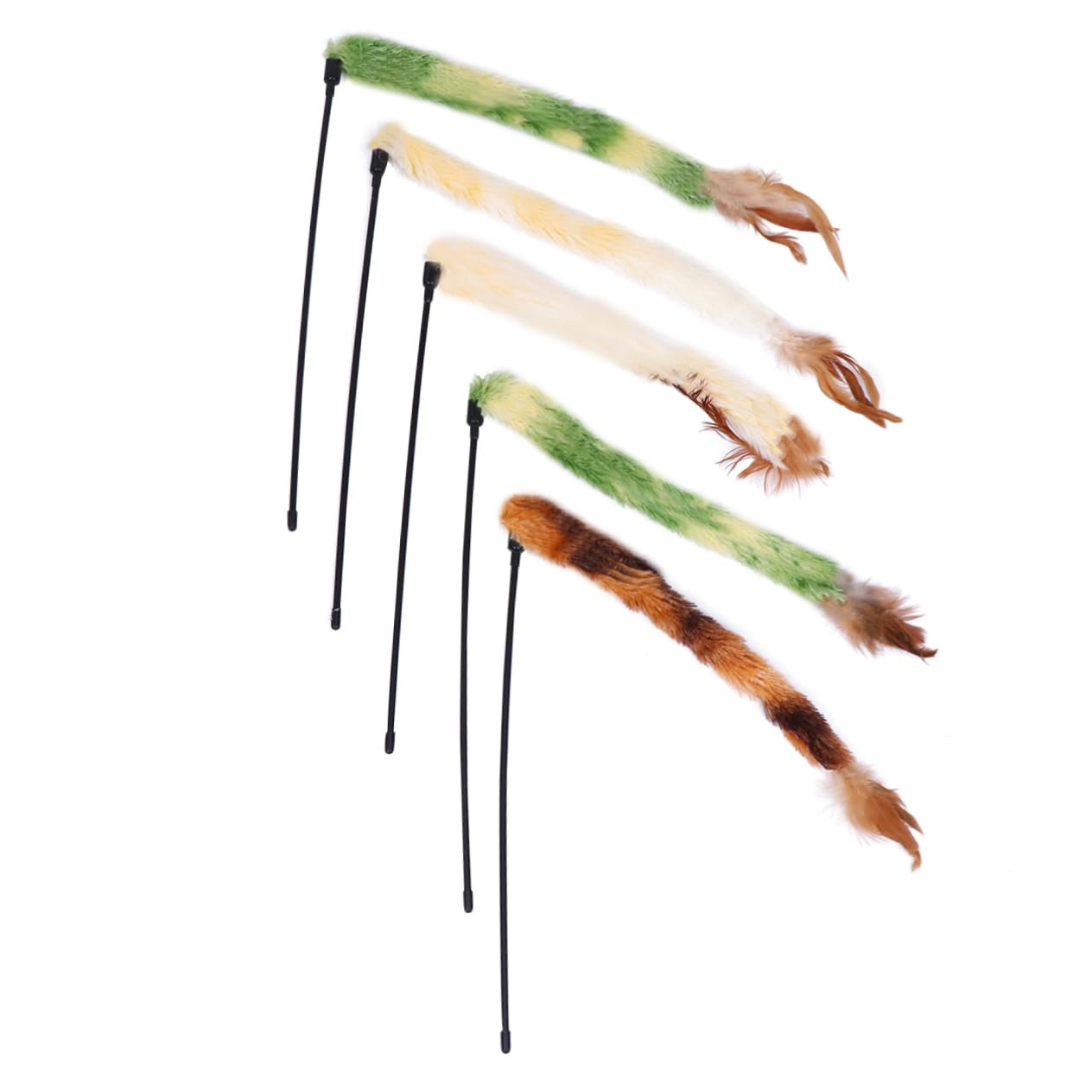 Kisangel 15 Piezas De Juguete Giratorio para Gatos Suministros para Mascotas Juguetes para Gatitos Juguetes para Ejercitar Gatos Juguete De Hadas Juguetes para Gatitos Juguetes