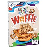 Cinnamon Toast Crunch Waffle Breakfast Cereal, Crispy Cinnamon Cereal, 11.6 oz