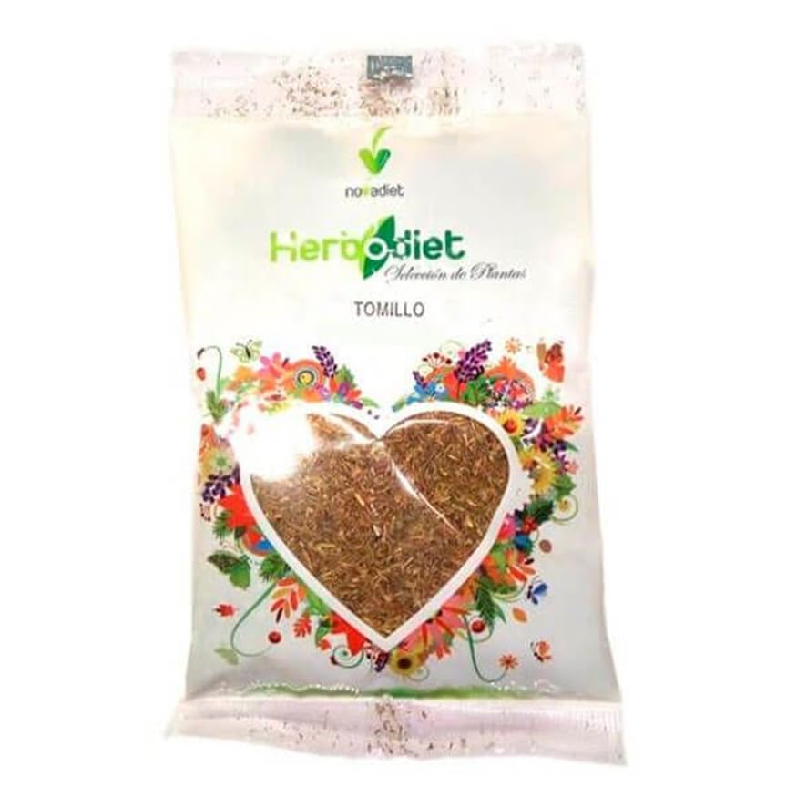 Tomillo Serpol, Hojas y Flores Secas, 40g, para Infusión