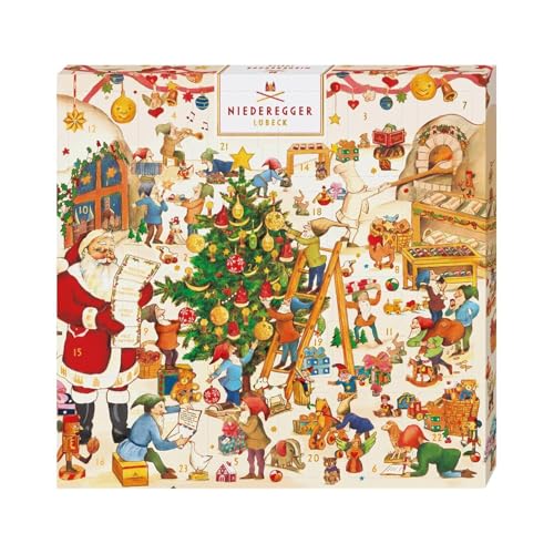 Niederegger - Calendario de taller de los lutines, 168 g