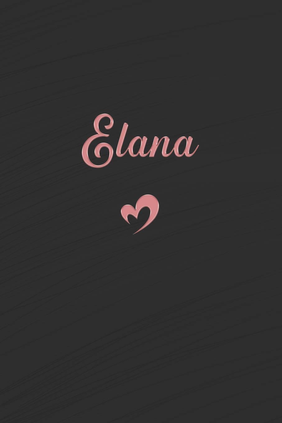 Independently Published Elana: Personalized Blank Lined Journal