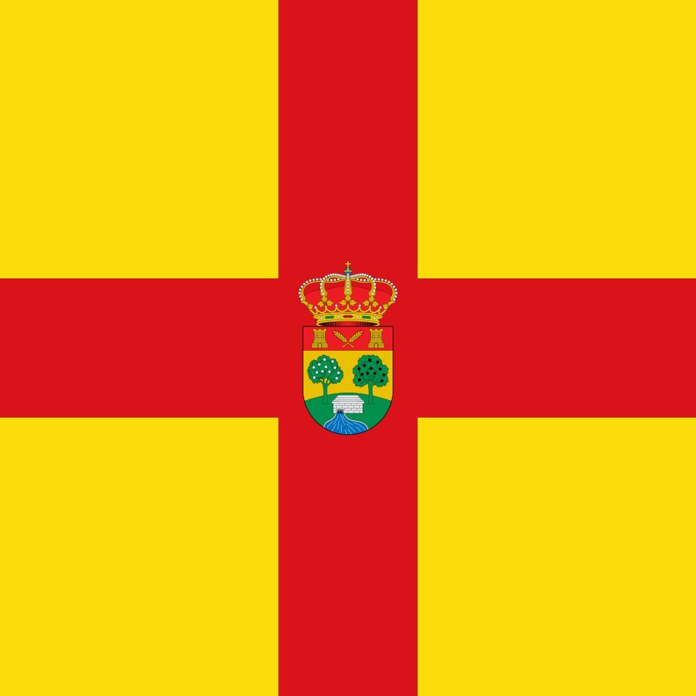 Drapeau de Solarana Burgos grand format Espagne pour mât extérieur