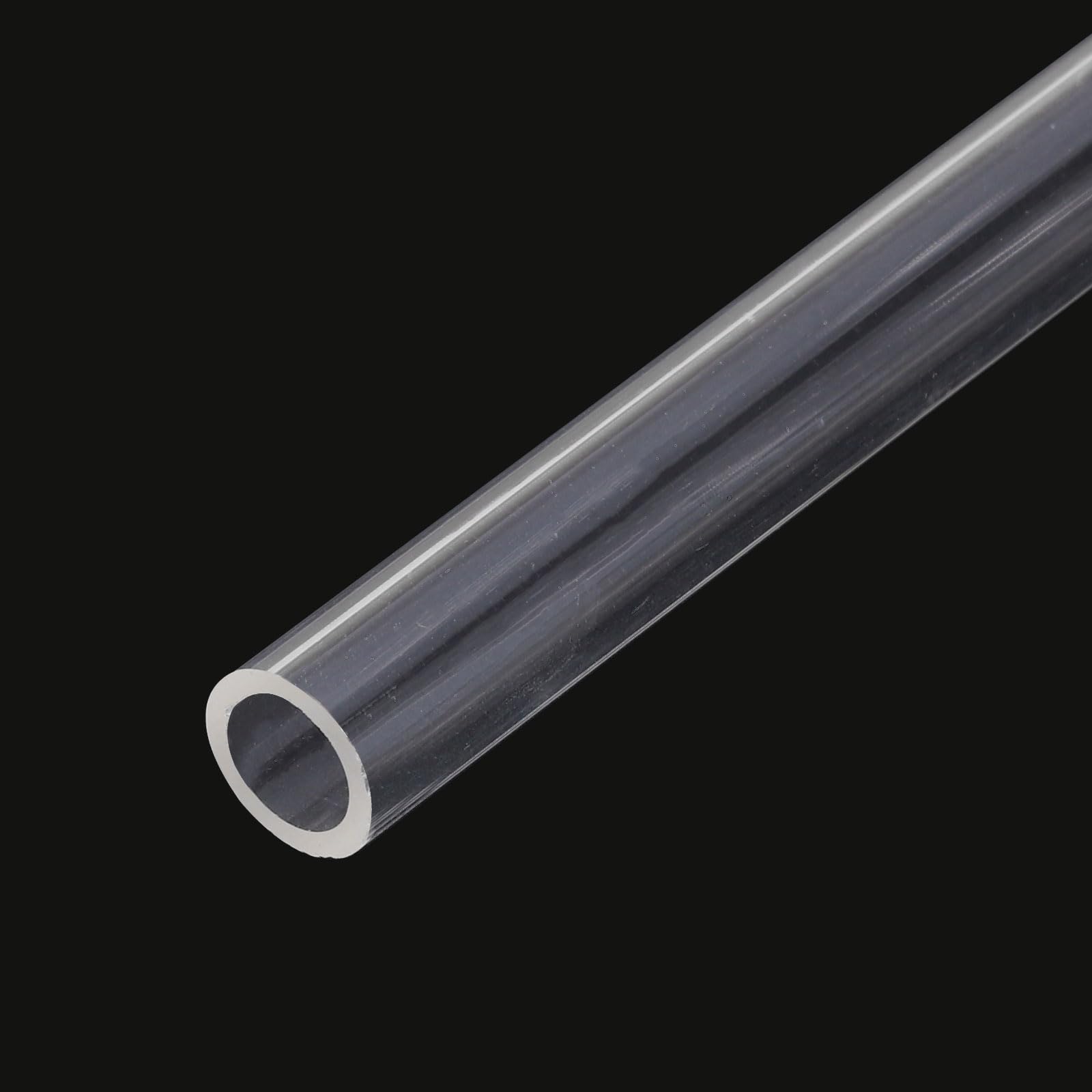 Produktbild von QUARKZMAN PVC-transparentes Rohr – ID 7 Mm X OD 10 Mm, 305 Mm Länge – Acryl-Kunststoffrohr Für Lampenbau, DIY & Aquarien