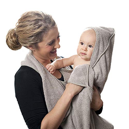 Serviette de Bain bébé Serviette Bébé Serviette À Capuchon Bébé Sac De Couchage Peigné Tablier De Coton Serviette Absorbant Enfants À Capuchon À Capuche Serviette De Bain
