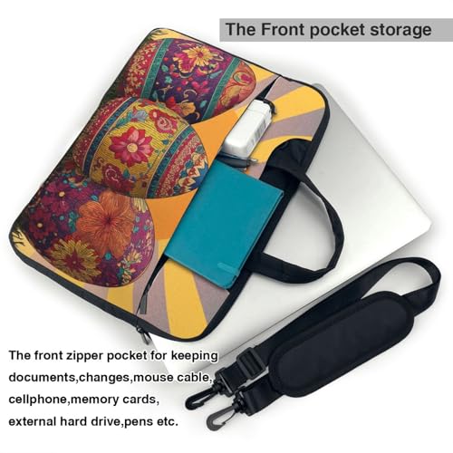 Bolso portátil impermeable con patrones étnicos 13" miniatura 6