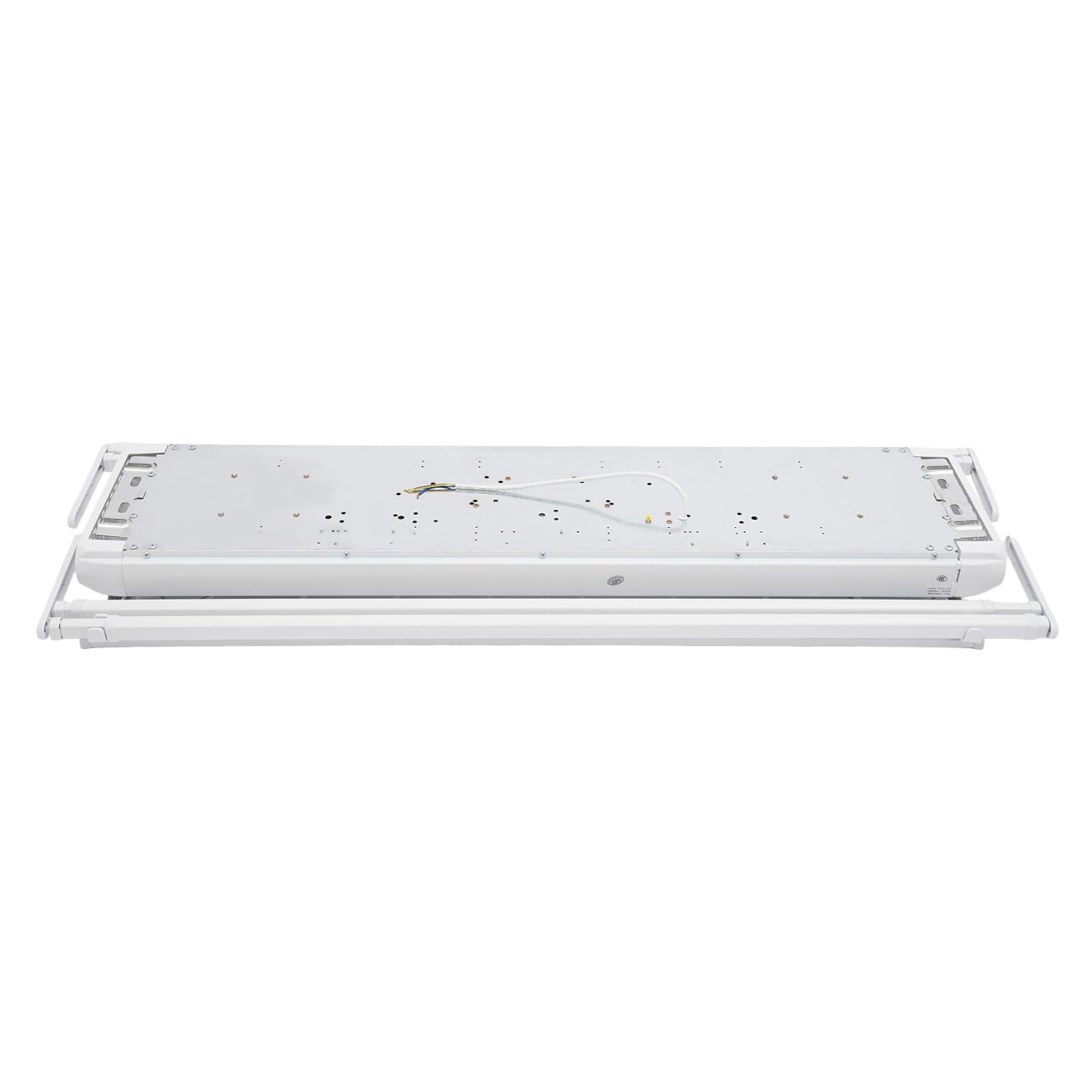 Stendibiancheria elettrico con luce a LED, ventilatore e telecomando, supporto di sollevamento, portata 35 kg, per parete e soffitto