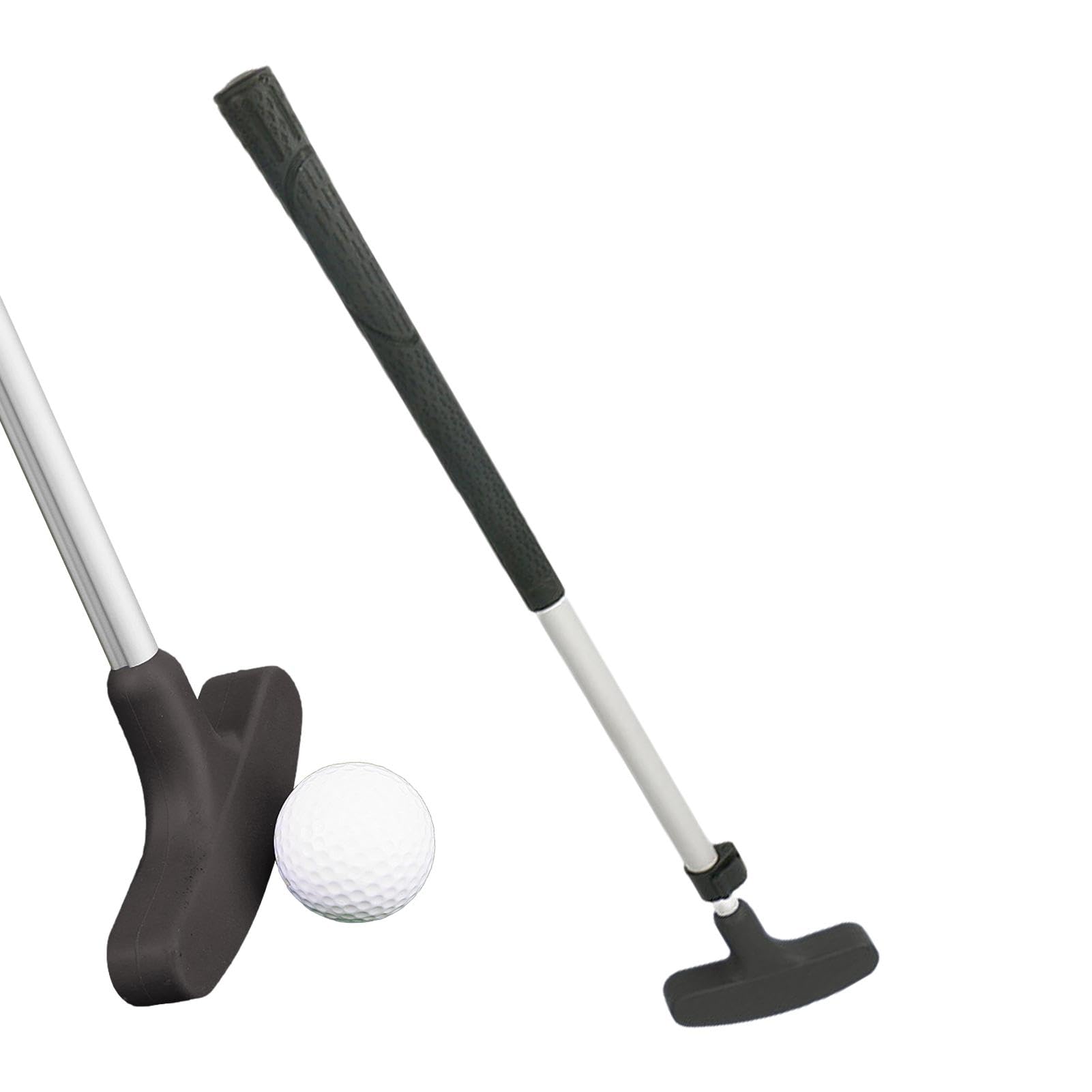 Putter de golf, putter bidireccional para niños, putter bidireccional para niños con eje extensible, tamaño ajustable para golfistas jóvenes, zurdos y diestros