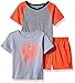 The Children's Place Baby Boys' 2 Tops and a Pair of Active Shorts
