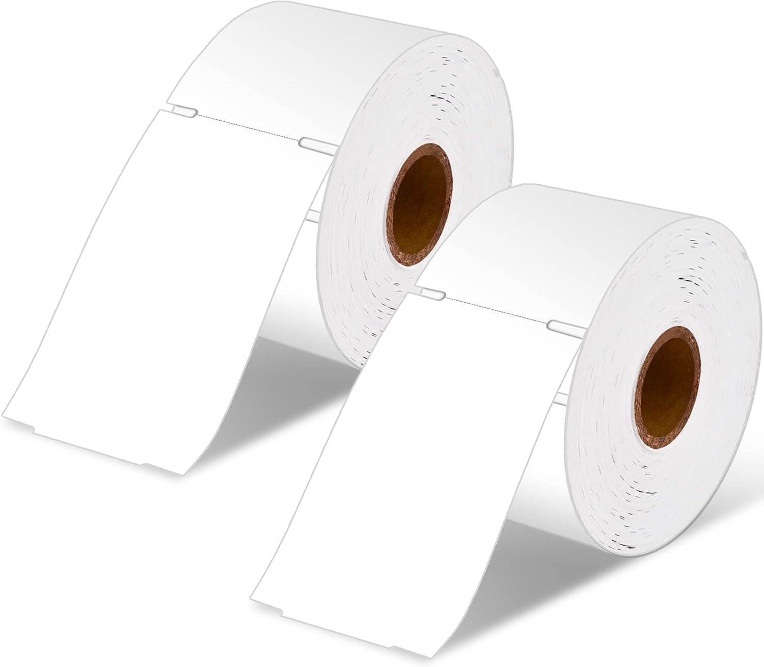 GreenCycle 2 Rolls Compatible for Dymo LabelWriter 30374 Business and Appointment Cards Non Adhesive, 2 x 3.5 White, 300 Labels Per Roll