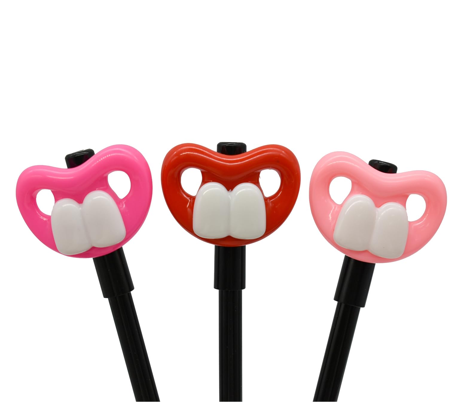 12 szt. zabawne długopisy żelowe zęby motyw dentystyczny 0,5 mm czarny atrament długopis dentysta pielęgniarka lekarz uśmiechnięty ząb artykuły pa studenci biuro szkoła zdrowie jamy