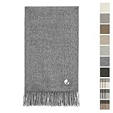 wolldecke alpaka grau OEKO-TEX 100 ZERTIFIZIERT - Nach Produktklasse 1 (Babyartikel) zertifizierte Kuscheldecke. Geeignet für empfindliche Haut von Säuglingen, Kinder, Junge, Mädchen & Erwachsene