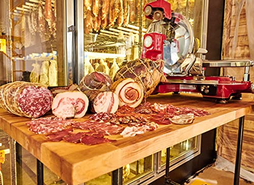 Artisan Salami By The Salumeria (Soppressata) | Humanely-Raised, Pasture Raised Pork, Gluten Free, Hormone Free, Antibiotic Free, Sugar Free, Keto Friendly, Paleo Friendly | Organic, Italian, Uncured Salami #TOP7