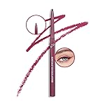 Kaely 1.5mm Skinny Gel Eyeliner Pencil,Berry Pink Cat Eye Liner Makeup Pen,Cream Smooth Eyeliner Crayon,delineador de ojos contra el agua,Waterproof Long Lasting 16 Hour Wear,Vegan & Cruelty Free,04