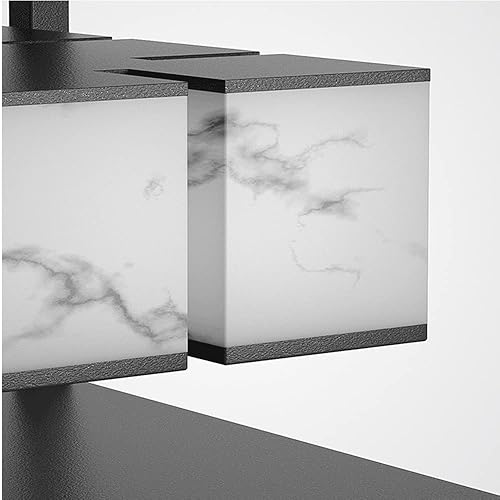 Miniatura 6 de ZEELYDE Luces de poste para exteriores, lámpara de pilar clásica china de imitación de mármol, luz de pilar de puerta de mármol, lámpara de pie de