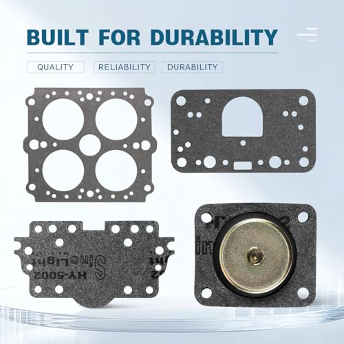 Image of Carburetor Rebuild Kit Compatible with Holley 1850 3310 9776 80457 80670 80508 Replace Part # 59064