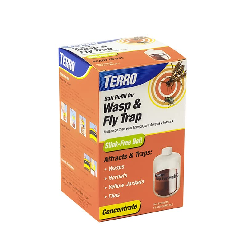 Terro® T517 Wasp & Fly Trap Plus Fruit Fly - Refi