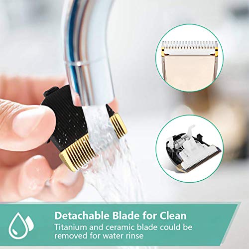 image for Hair Clippers - Nicewell Low Noise Hair Clippers for Men Kids, Cordles