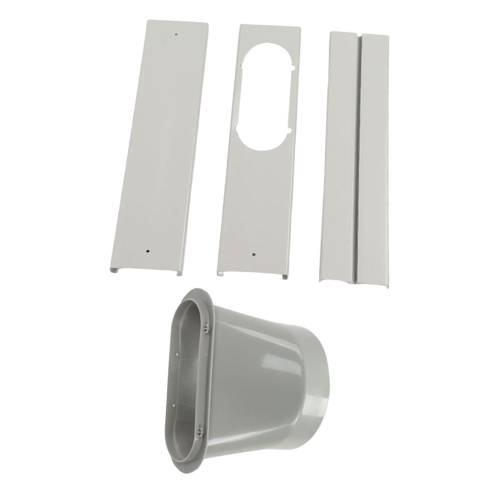 Portable Air Conditioner Window Kit Lightweight with Flat Coupler 3pcs-image-45