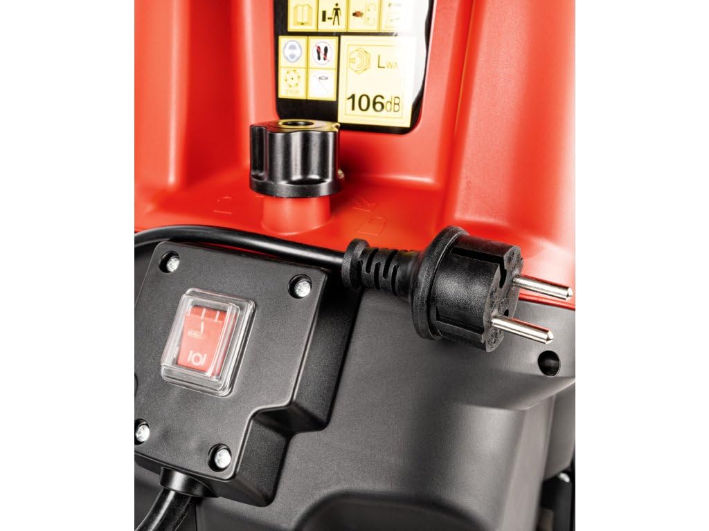 Hahn & Sohn Cedrus RE03 elektryczny rozdrabniacz – 3000 W, grubość gałęzi 45 mm, kosz na trawę 50 l, cicha rozdrabniarka rolkowa do gałęzi, krzewów, odpadów ogrodowych – rozdrabniacz ogrodowy – cicha