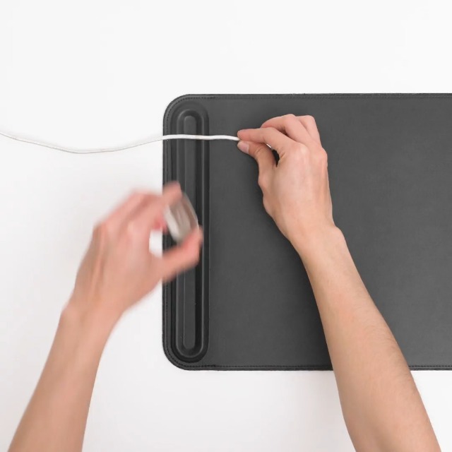 Amazon.com : Orbitkey Premium Leather Desk Mat Slim | Multi