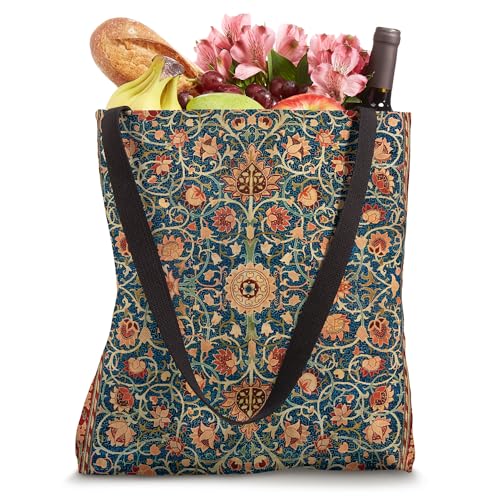 Bolso Tote Vintage Bohemio con Estampado Floral miniatura 4
