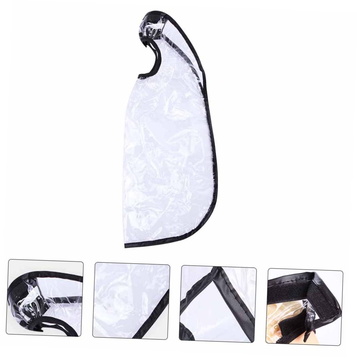 Baluue 2sets Hair Stylist Smock Hairdressing Cape Hair Salon Tool Dry Shampoo Bib 2pcs*2