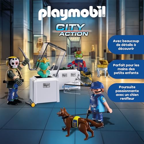 Playmobil 71876 Arrestation de cambrioleurs au musée Les policiers - vue 5