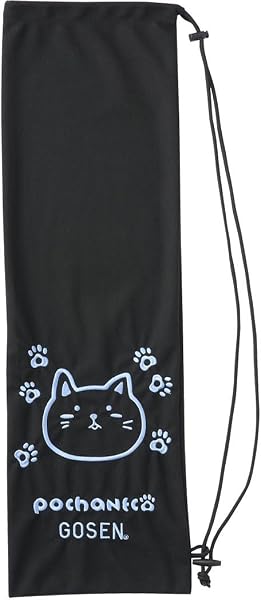 ゴーセン GOSEN バドミントン用 ぽちゃ猫 pochaneco ラケットケース NBS01 - 1