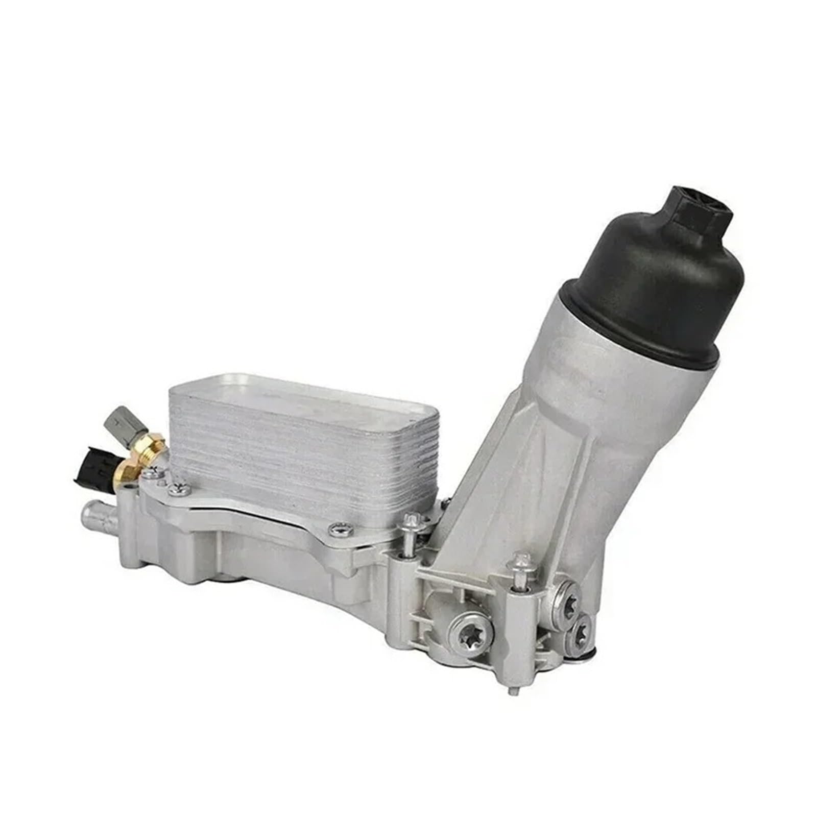 Shuogoufeng Store 5184304AE Aluminiowa chłodnica oleju silnikowego 68105583AF 926-959 Kompatybilna z ładowarką Kompatybilna z Grand Cherokee 3.6L Chłodnice oleju