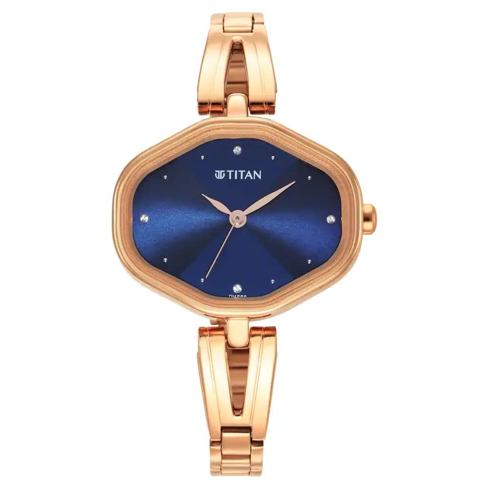 Titan Karishma Analog Blue Dial Metal Strap Watch for Women-NS2680WM01 (B0BFBT5C3T) Amazon Price History, Amazon Price Tracker