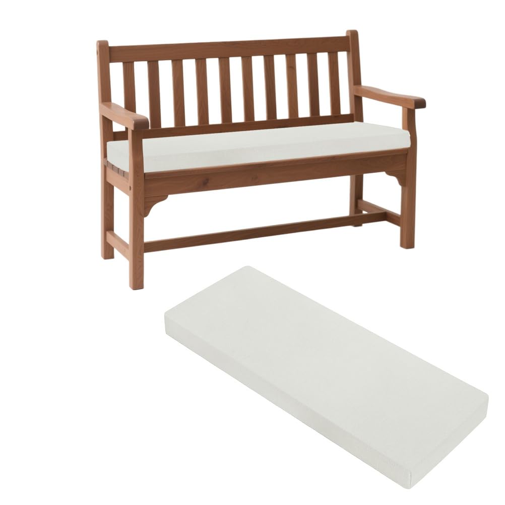 Zewnętrzna / wewnętrzna ławka do ogrodu/balkonu/stojaka na buty antypoślizgowa osłona tarasowa do huśtawki/jadalni czarna 170 x 50 x 5 cm t na ławki 1-4-osobowe