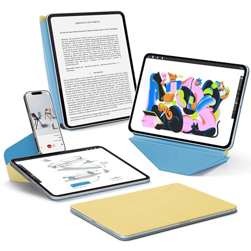 Image of MOFT Dynamic Folio Case for for iPad Air 11-inch M3 M2 2025 2024 /10.9 Air 5th 4th Generation 2022 2020, iPad Pro 11 Inch 4th /3rd /2nd Gen, Magnetic Case with 20+ View Angles, Ultra Thin, Panna Cotta