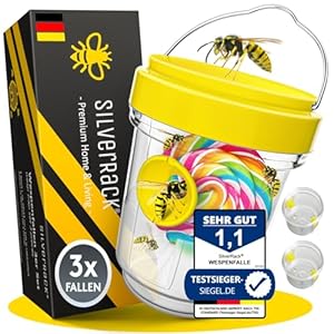 SilverRack Wespenfalle 3er Set