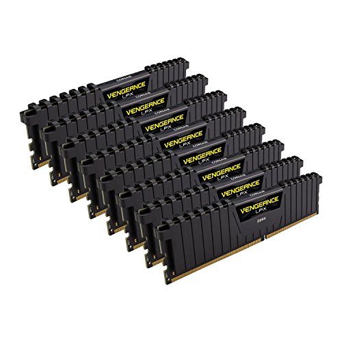 CORSAIR DDR4 メモリモジュール VENGEANCE LPX Series 8GB×8枚キット CMK64GX4M8A2400C14