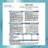 Collal® Halal-Collagen - move - Premium Collagen Pulver 300 g Doypack, Kollagen Pulver mit bioaktiven, halal-zertifizierten Collagen-Peptiden, 30 Portionen mit sehr hoher Bioverfügbarkeit