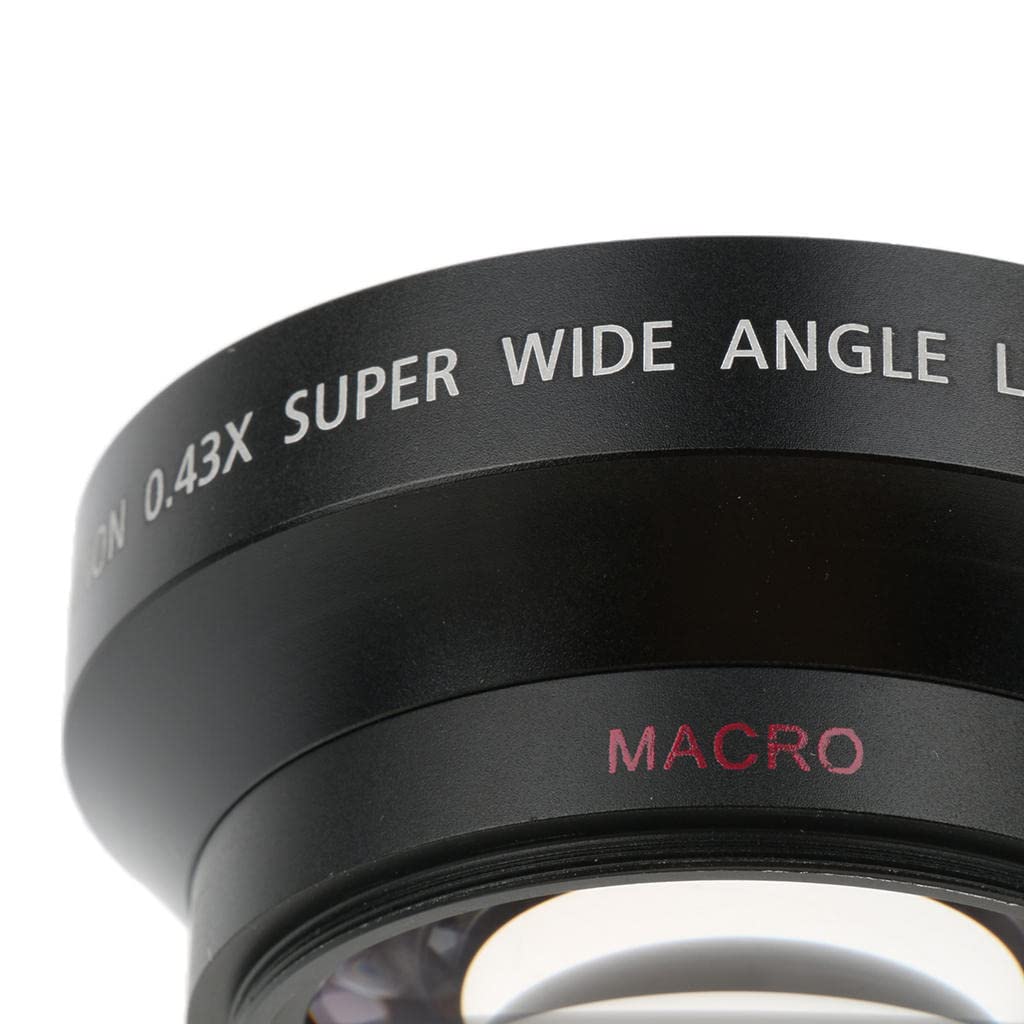 Gazechimp 62mm 0.43X Weitwinkel Makroobjektiv Für Canon Sony Digitalkamera