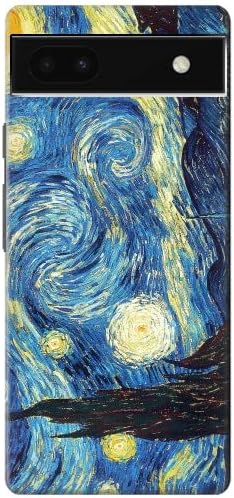 R0213 Vangogh Starry Nights Case Cover for Google Pixel 6a