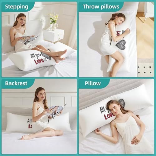 Taie traversin 180 cm gris en velours de qualité supérieure pour lit double - 7