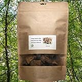 Getrockneter Birkenpilz Chaga – Brocken 400 g, natürlich gehackt (bis zu 5 cm), Wildsammlung aus Nordeuropa/AIRP