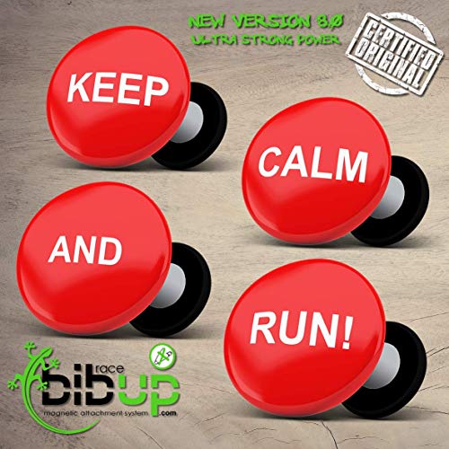 De puissants aimants pour le sport, running, cycling (Keep calm and run!)