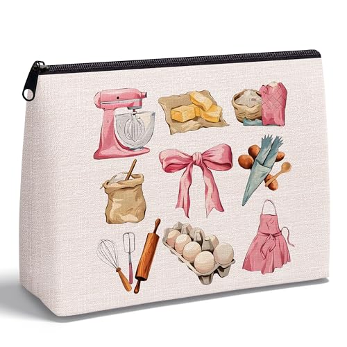 KAIOUS Baker-Themed Makeup Bag