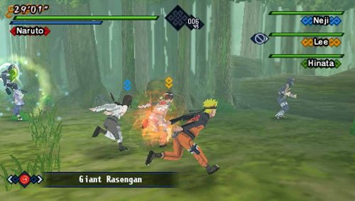 NARUTO SHIPPUDEN KIZUNA DRIVE / Jeu console PSP - vue 4