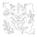 The Cutest of Cute Amigurumi Sea Friends: A Coloring Book of Crocheted Ocean Life