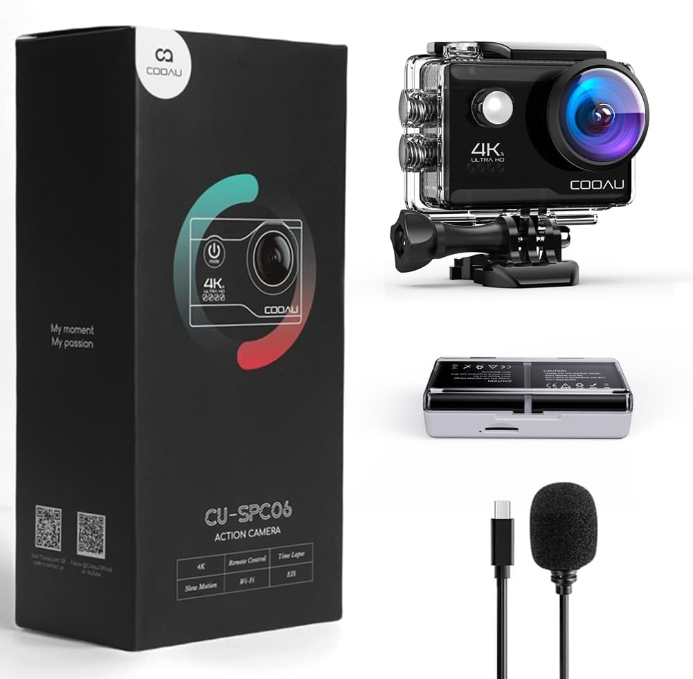 4k Ultra Hd Action Camera Cooau Cool Series SPC05 – COOAU 4k Ultra Hd Action Camera Cooau Cool Series SPC05 – COOAU