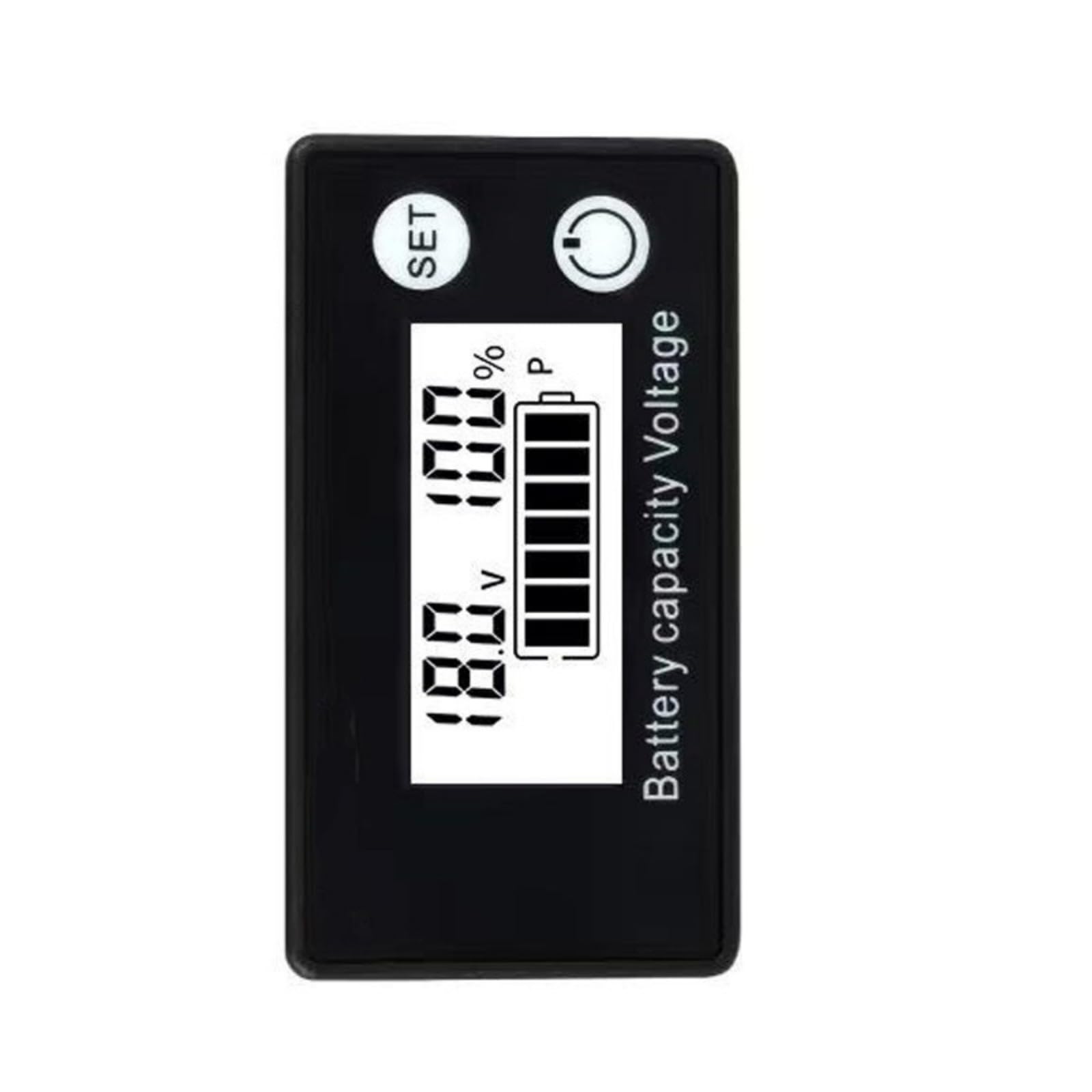 DC8-100V Electricity Meter Digital LCD Display Car Battery Charges Levels Indicators Leads Acid Lithiums Voltmeter Battery Capacity Voltages Monitor