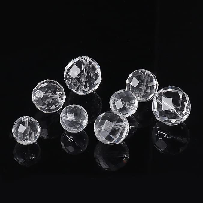 Amazon.co.jp: 水晶 64面カット 粒売り 天然石卸専門 卸売り 7A