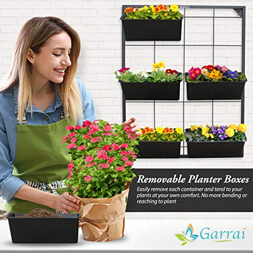 Garraí Vertical Garden Wall Planter - Wall Mounted Hanging Planter For Flowers, Vegetables Or Herb Garden (Vertical Wall Planter) #TOP3